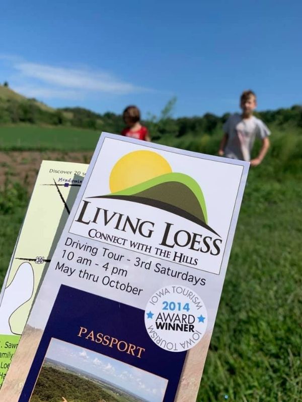 Living Loess passport and map