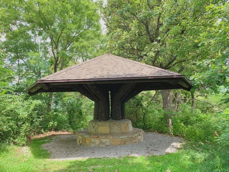 CCC era structure at Waubonsie State Park