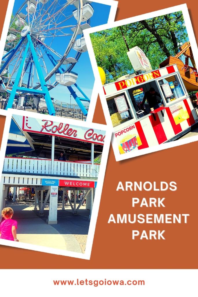 Tips for visiting one of Iowa's most popular family vacation spots: Arnolds Park Amusement Park in the Okoboji Lakes region
