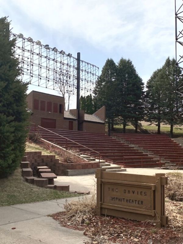 The Davies Amphitheater in Glenwood, Iowa 