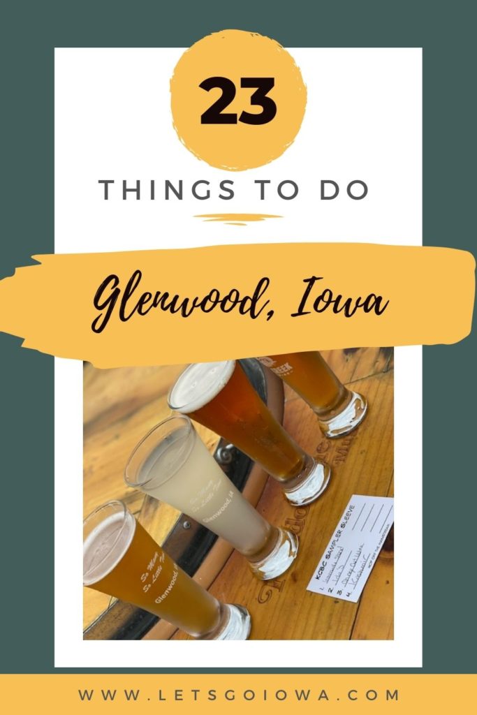 Glenwood, one of the most charming small towns in southwest Iowa. Here's a list of things to do, restaurants & breweries to visit, and scenic and historical sites to see.
