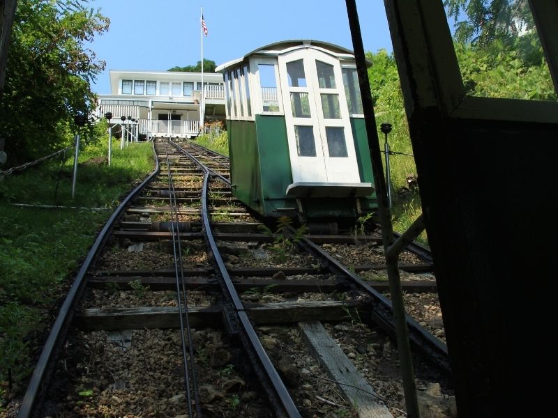 The historic Fenelon Place Elevator in Dubuque, Iowa