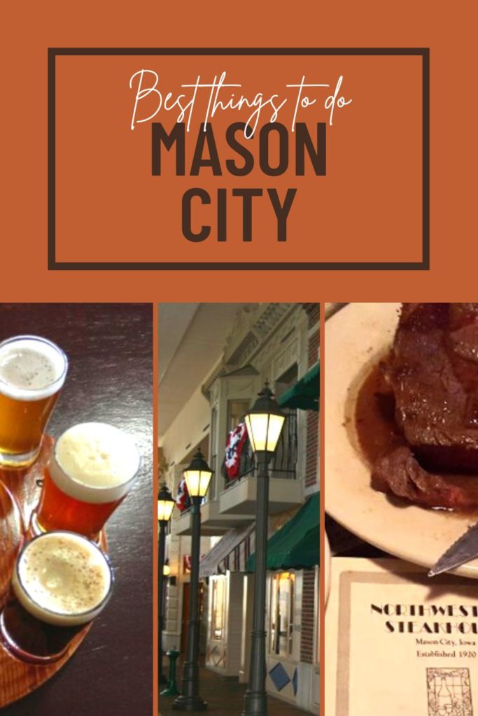 Top things to do in Mason City, Iowa plus the must-try restaurants and ice cream shop. 