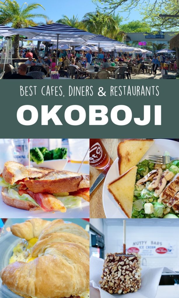 Guide to where to eat in Okoboji plus what to order at each restaurant!