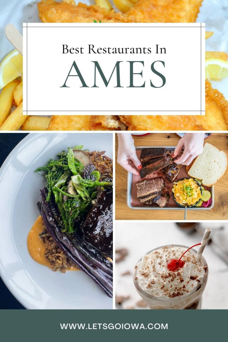 Great list of restaurants to try in Ames, Iowa