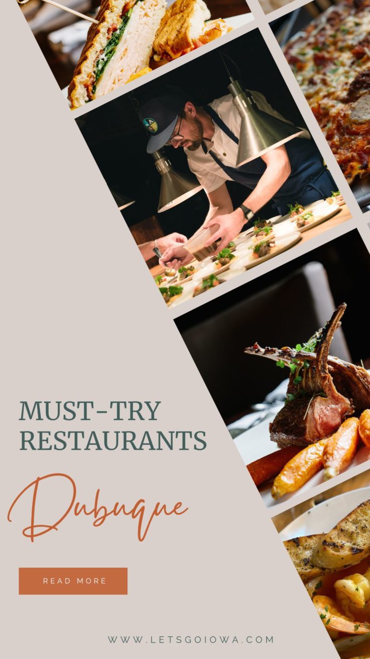 Great restaurants in Dubuque, Iowa - From fine dining at the chef's table to wood-fire pizza and classic diner food, the town's food scene has it all
