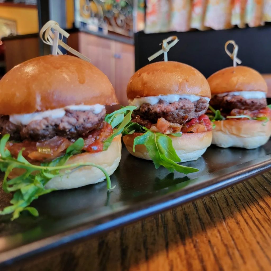 Sliders at The Cafe in Ames