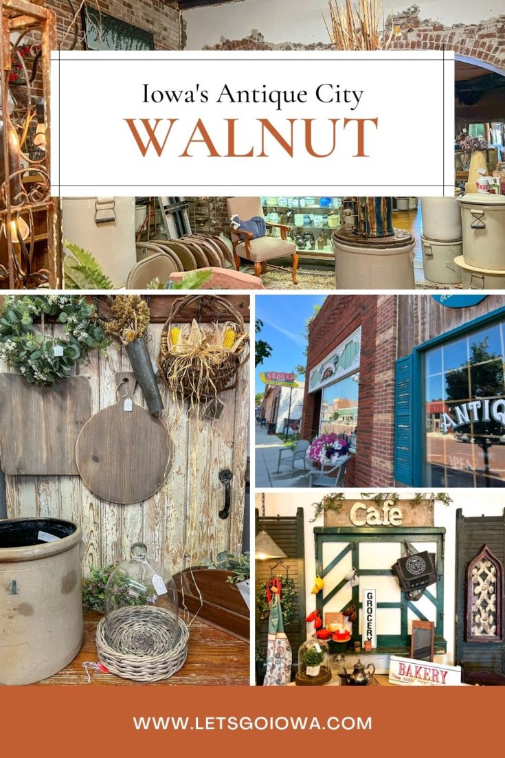 Iowa's Antique City - Walnut. Details on what shops to visit, when to visit, and where to dine!