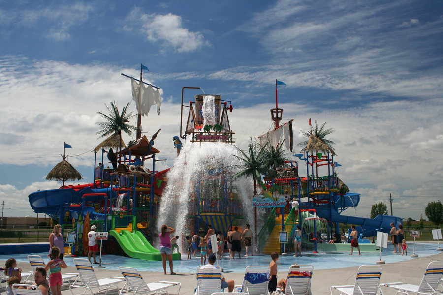 Adventure Bay located at Adventureland Park in Altoona, Iowa, near Des Moines