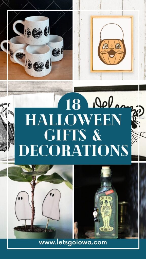 Fun, cute and unique Halloween gifts and decorations, this collection is all handmade in Iowa!