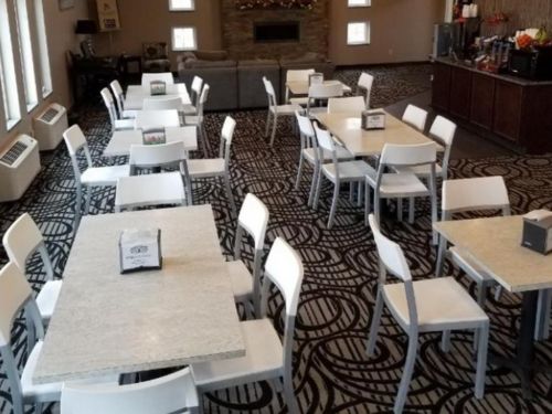 The dining room at Okoboji Inn located in Milford, Iowa