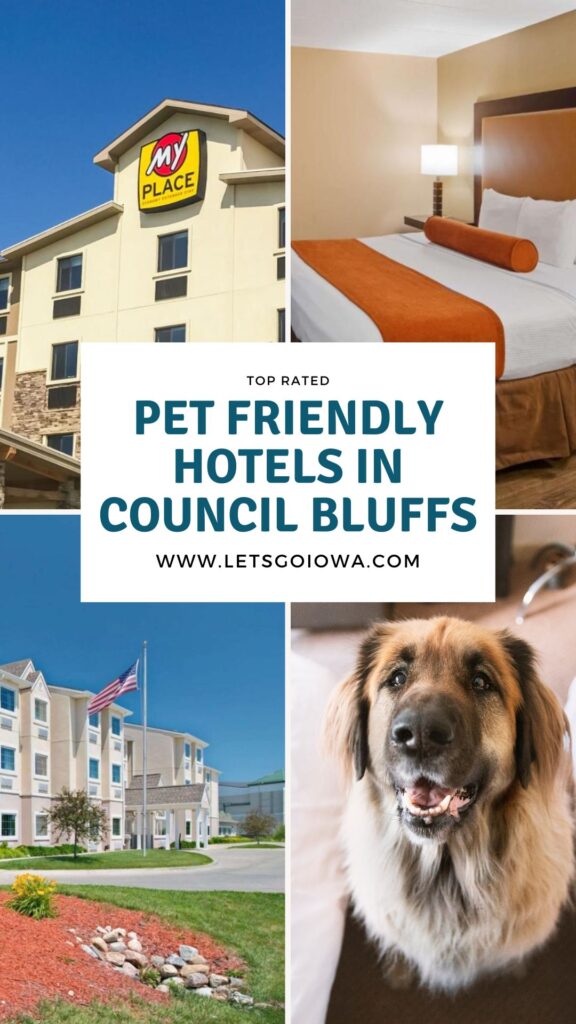 Traveling with your dog? Here are the recommended hotels in Council Bluffs Iowa that are pet-friendly and top rated. 